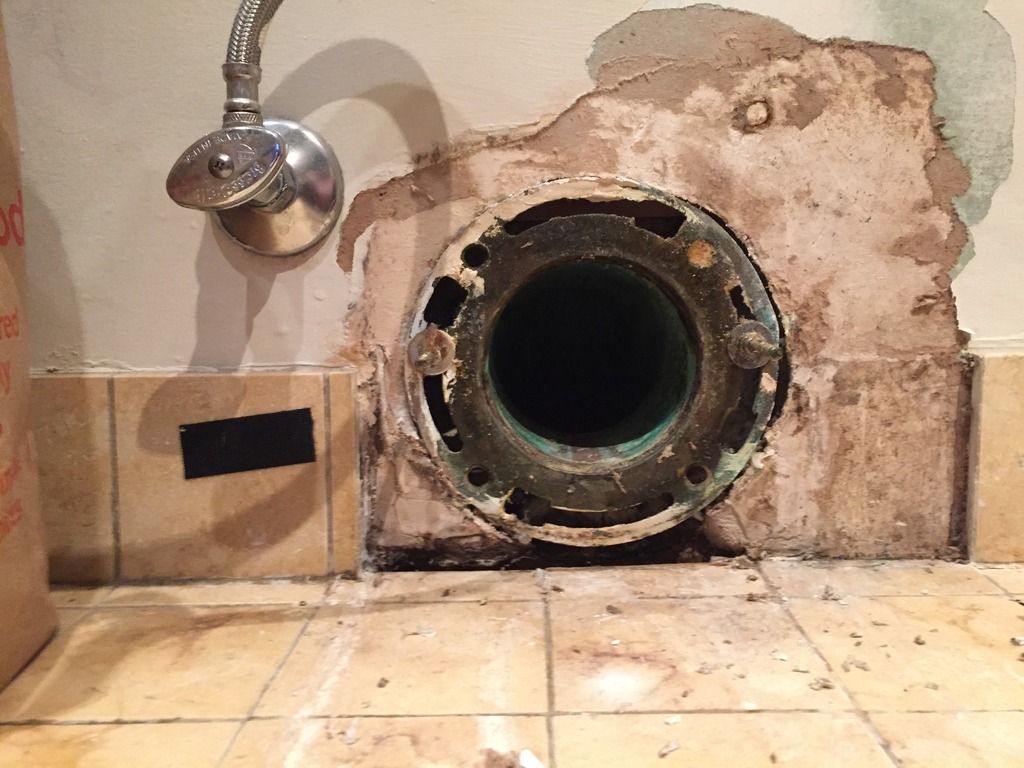 Rear Outlet Floor Mounted Toilet HELP Terry Love Plumbing & Remodel